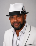 Crushable Straw Fedora Hat - Two Tone - White & Black