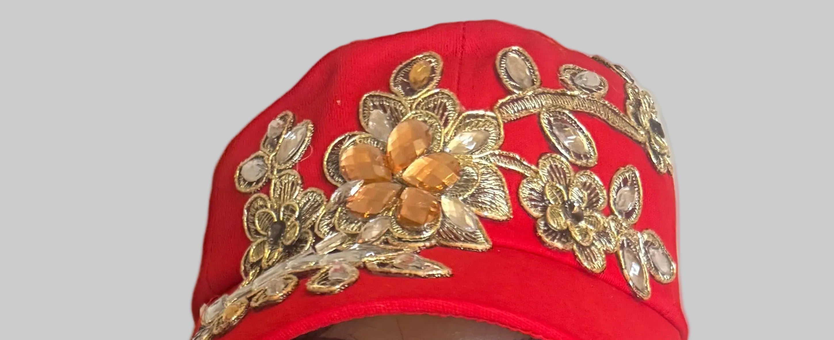 The Sparkle in Scarlet Red Cap