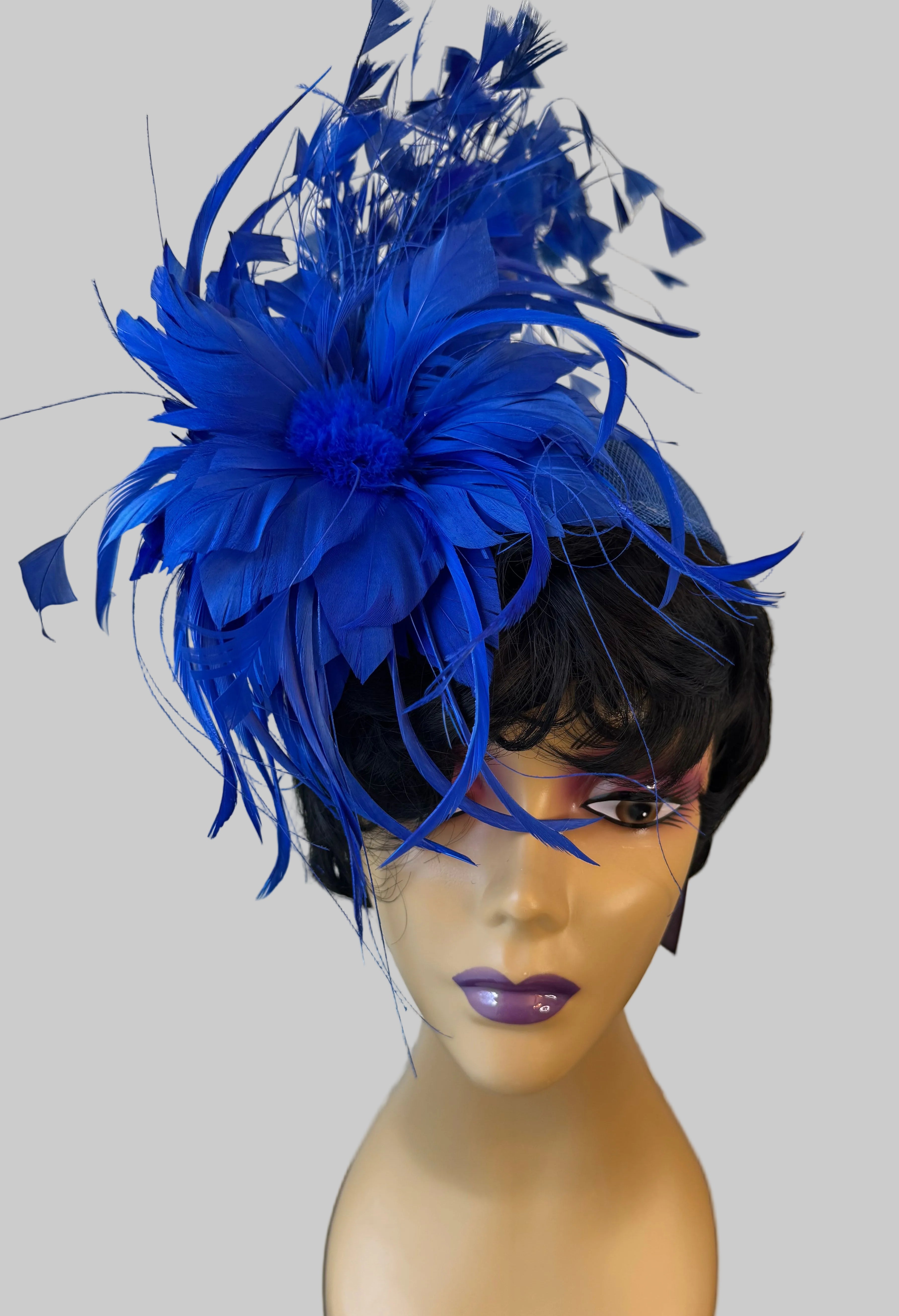 Royal Base Top Feather Fascinator