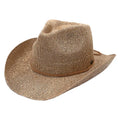 Sequin Western Hat - Beige