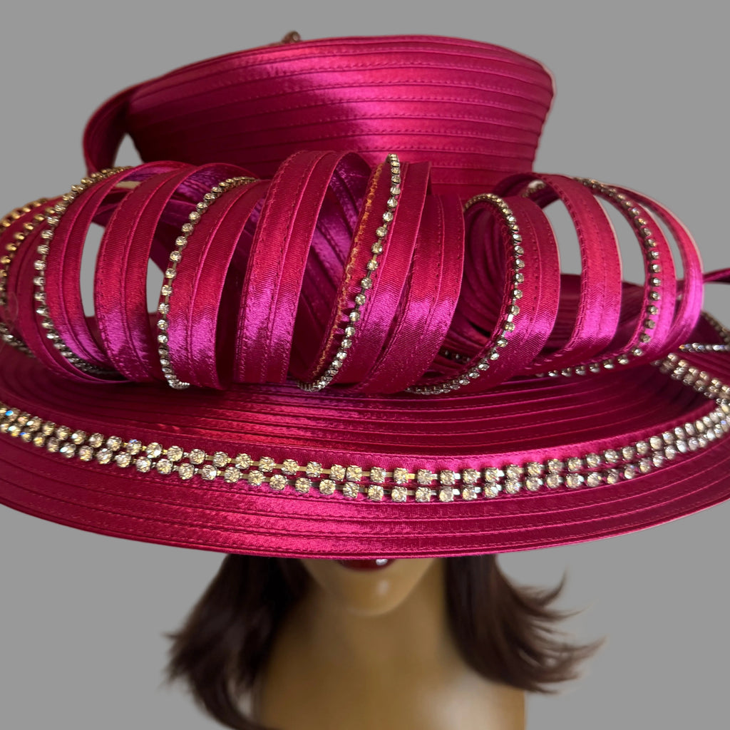 Raspberry Radiance Crown
