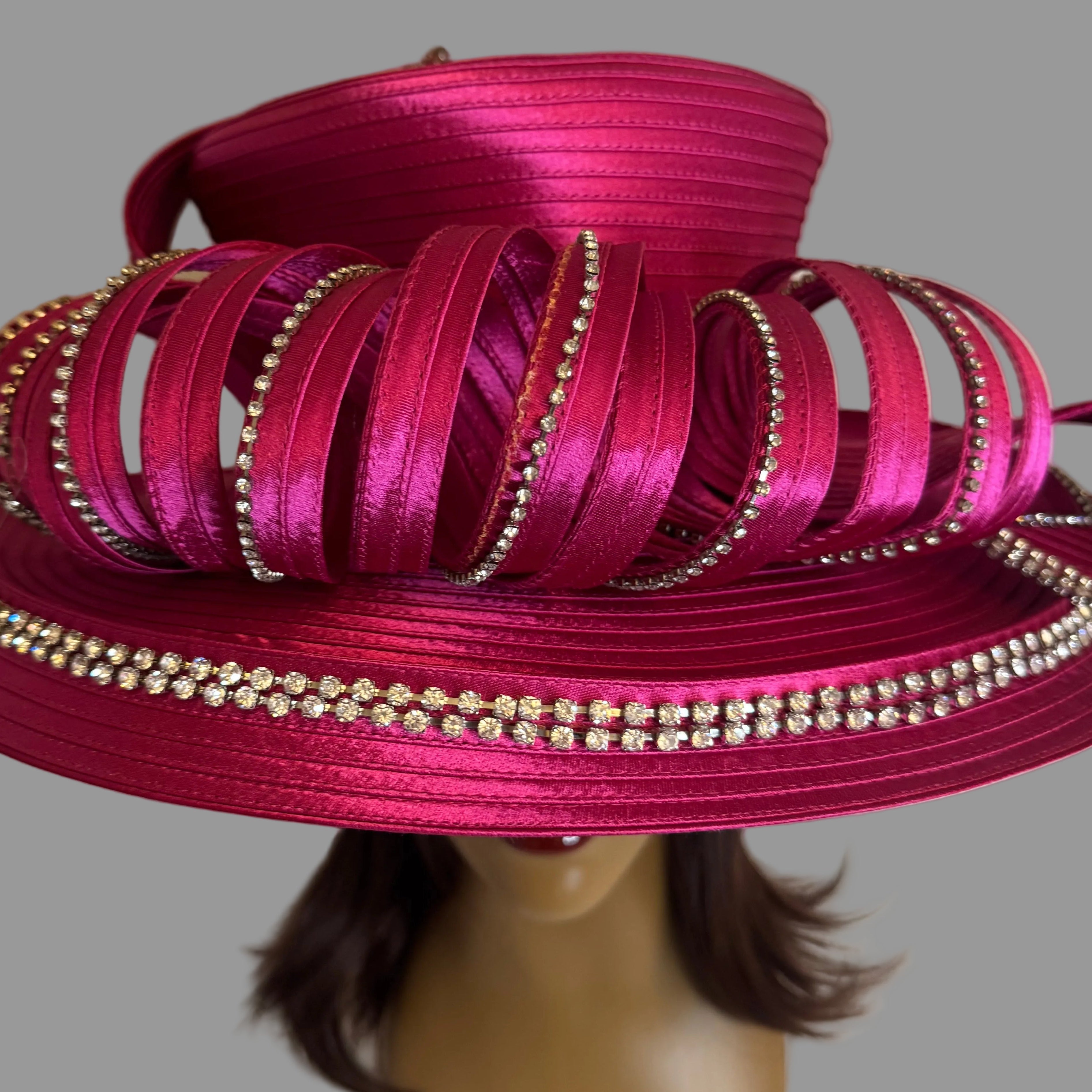 Raspberry Radiance Crown