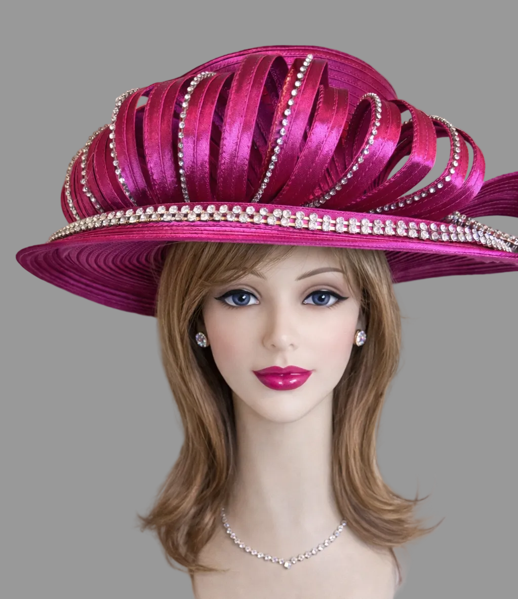 Raspberry Radiance Crown