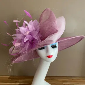 Lavendar Floral Kentucky Derby Hat - Made To Order