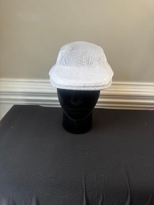 Mesh Wide Brim Breathable Hat - White