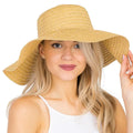 Khaki Thin light-weight Floppy Sun Hat