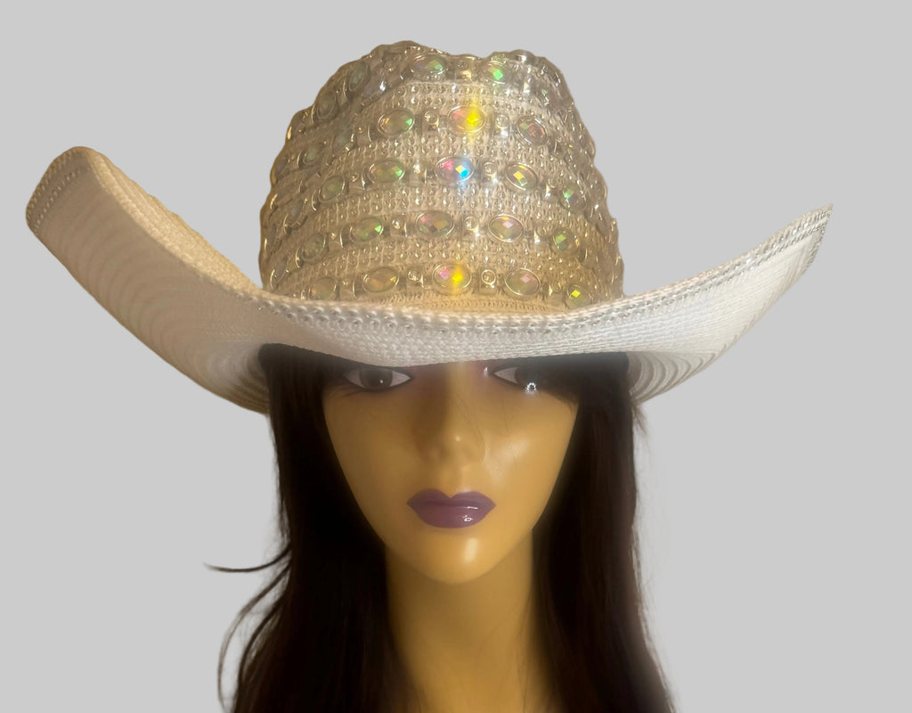 The White Crystal Western Crown - Boots On The Ground! Whittall & Shon Brand